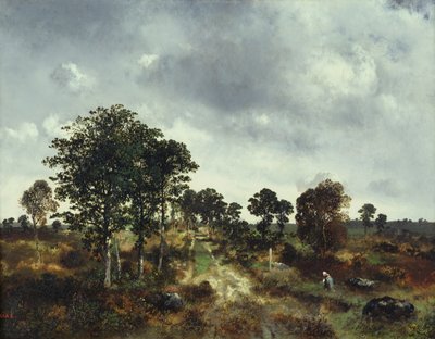 Landscape by Narcisse Virgile Diaz de la Peña